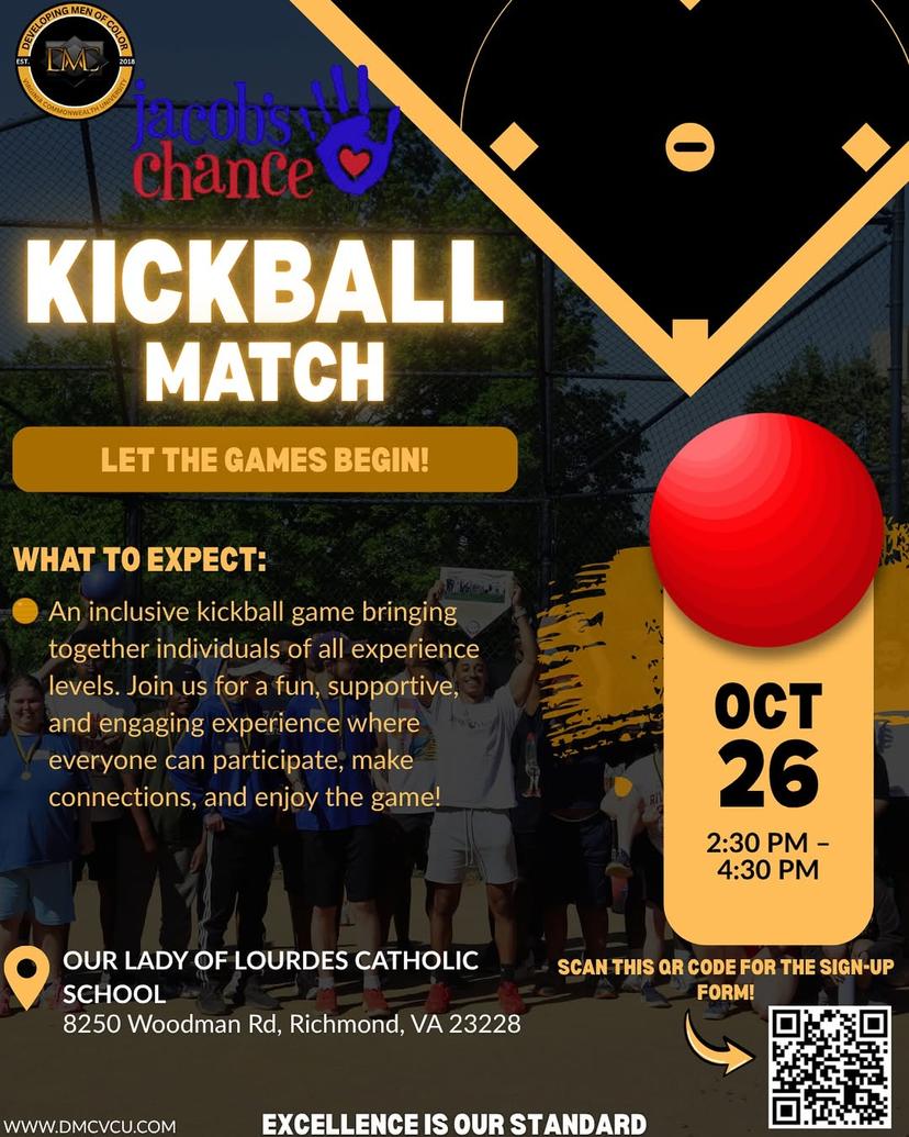 Jacobs Chance Kickball Match