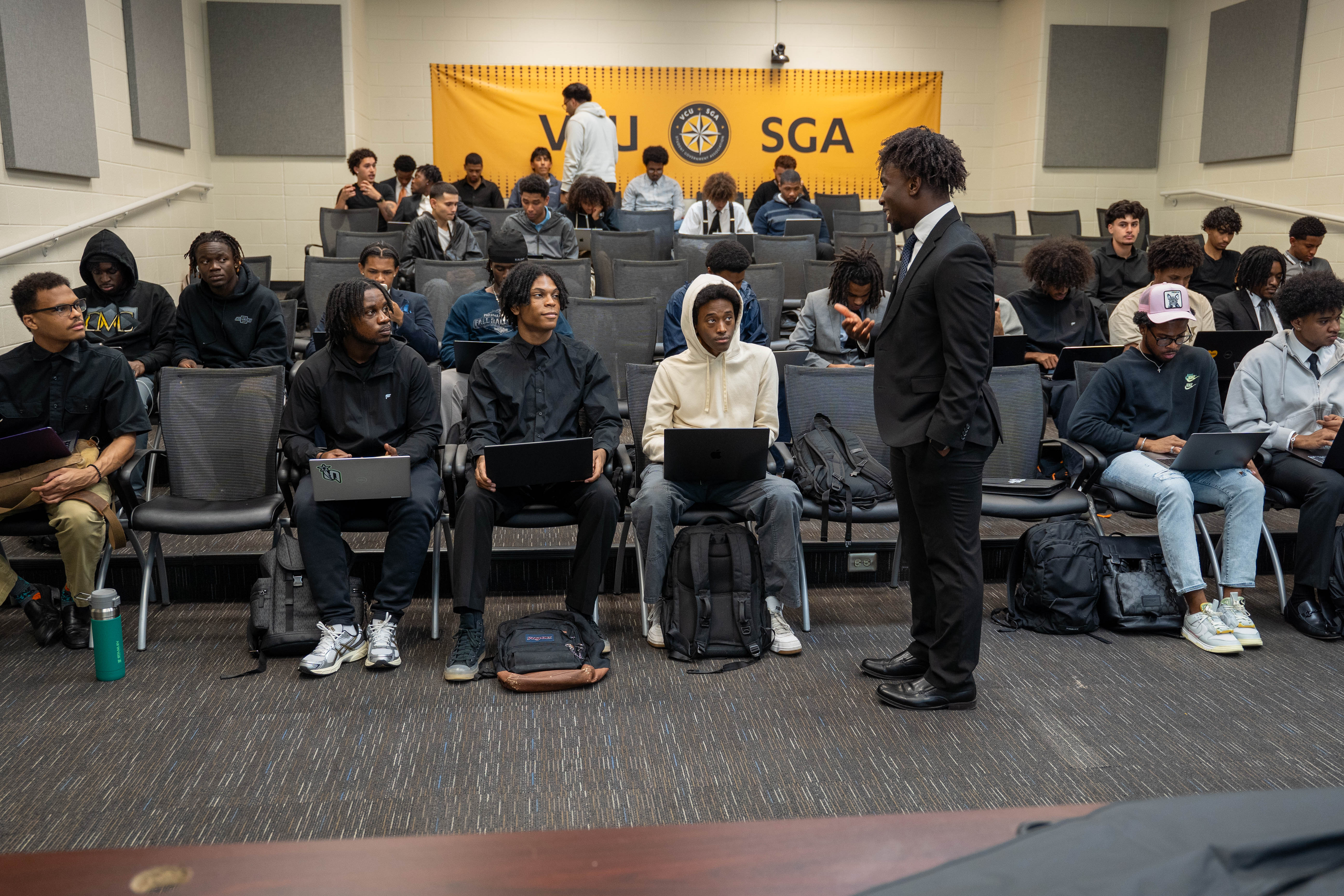 DMC member working on professional development
